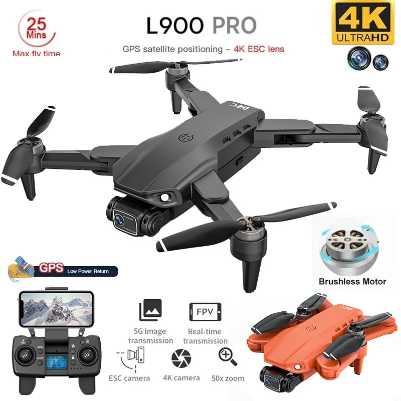 Drone Racing Camera - L900 Pro GPS Drone 4K professionnel